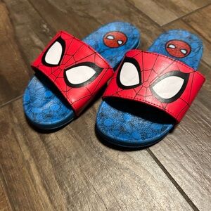 Spiderman Kids Sandals - Red and Blue